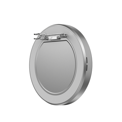 MoodPixel E05 Smart Badge — 1.85″ Touchscreen Display for Photos, GIFs & Video