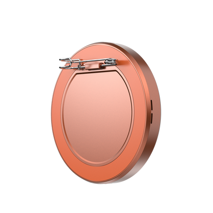 MoodPixel E05 Smart Badge — 1.85″ Touchscreen Display for Photos, GIFs & Video