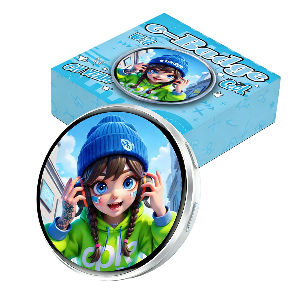 MoodPixel Mood Badge digital display pin