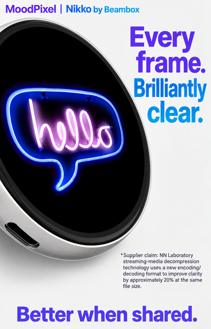 Nikko digital pin badge companion app